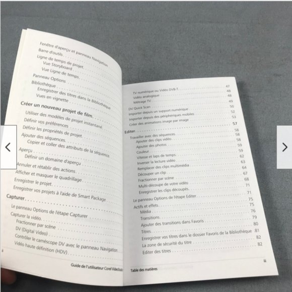 FRENCH Corel Video Studio Pro X4 Guide de L'Utilisateur Manual Francais seule - Picture 4 of 6